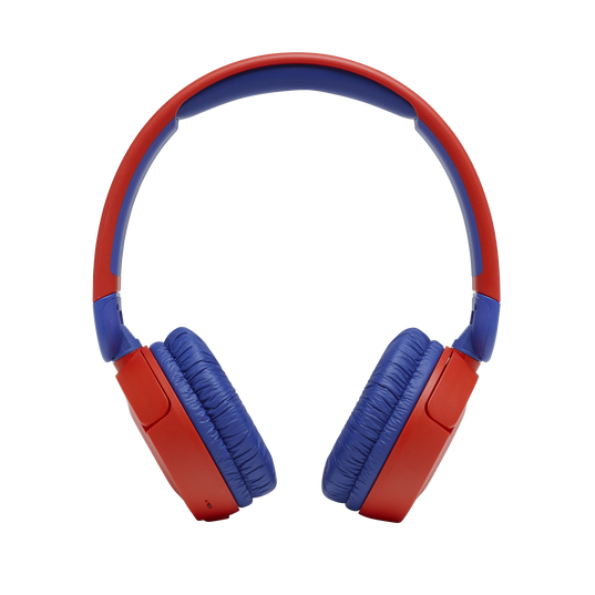 JBL Jr310BT - Red - Kids Wireless on-ear headphones - Front